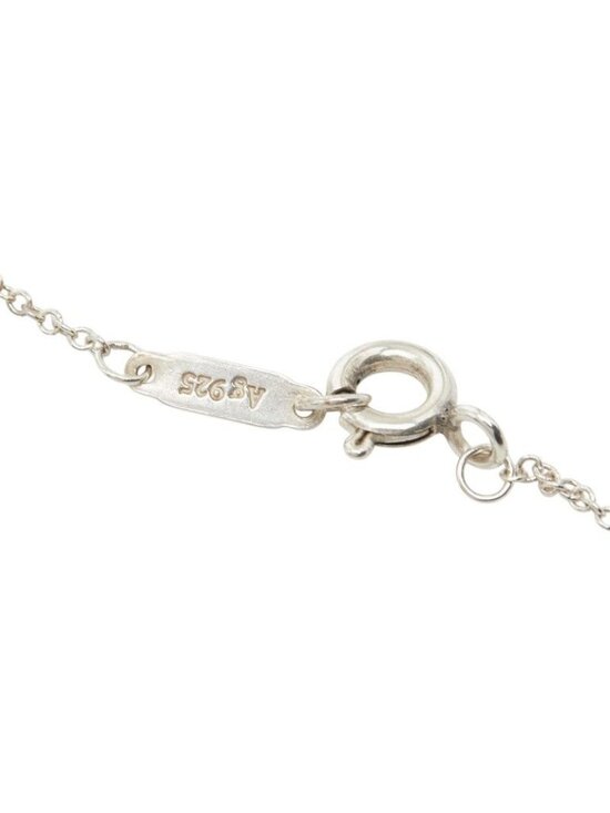 Tiffany & Co Return to Heart Tag Key Pendant Necklace Silver - Picture 6 of 7